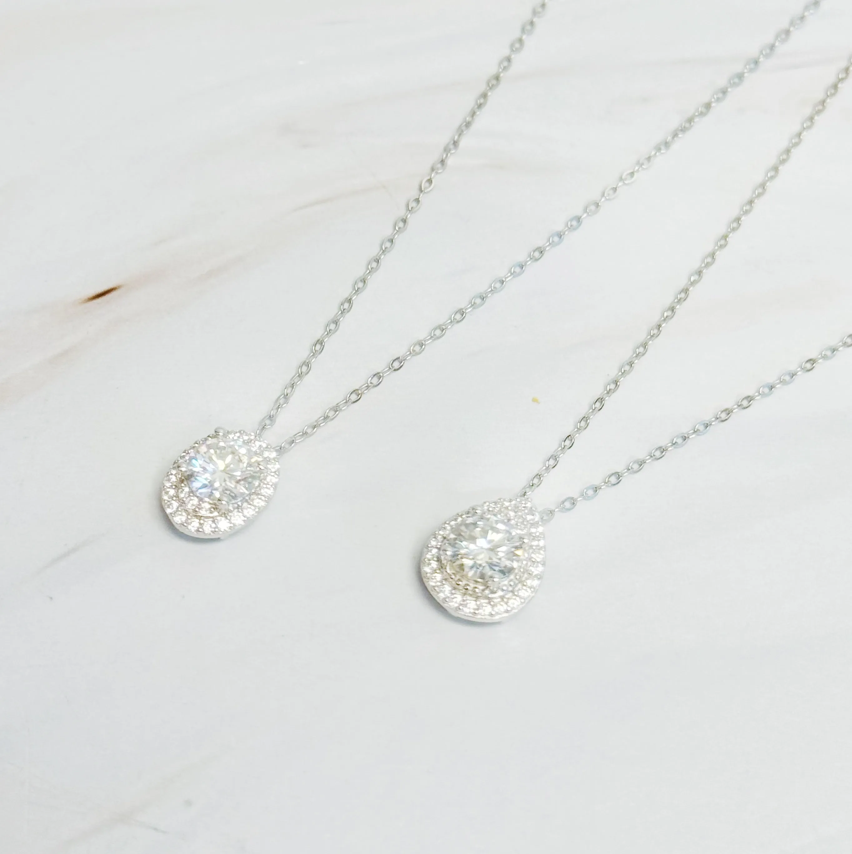 Absolute Sparkle Moissanite Pendant Necklace