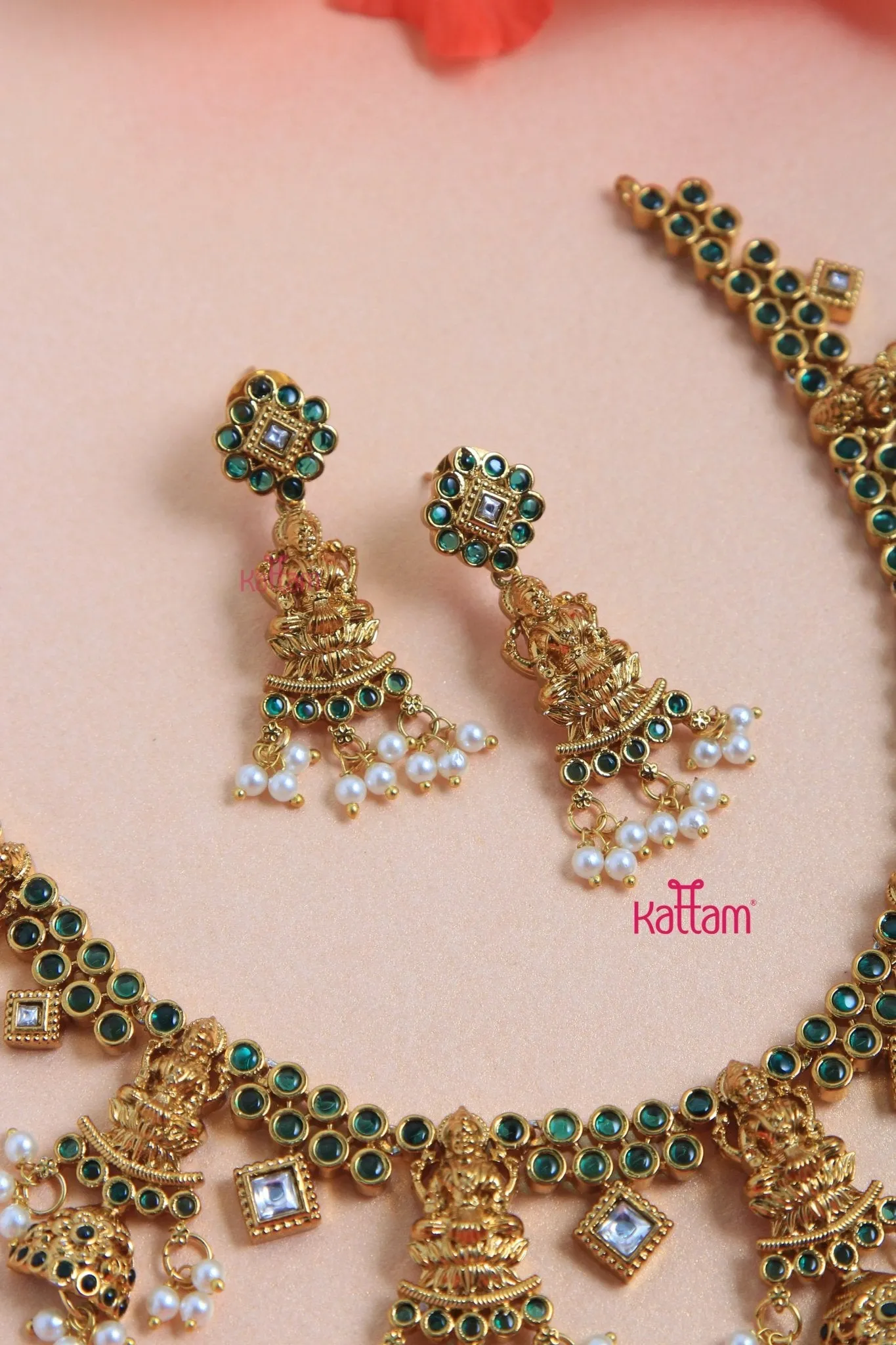 Anjana - Goddess Green Necklace