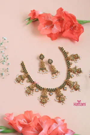 Anjana - Goddess Green Necklace