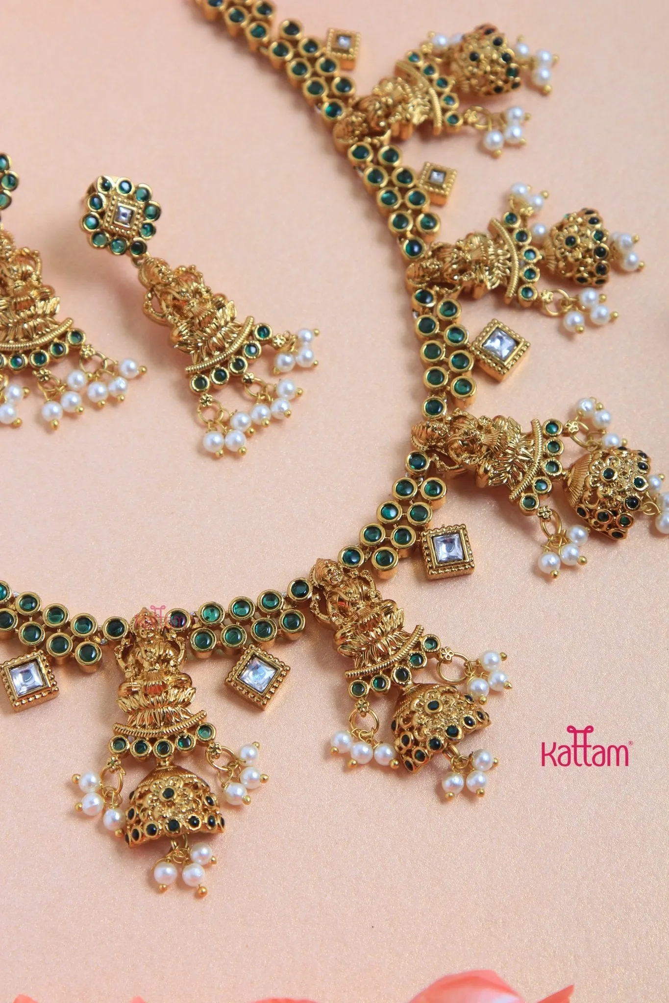 Anjana - Goddess Green Necklace