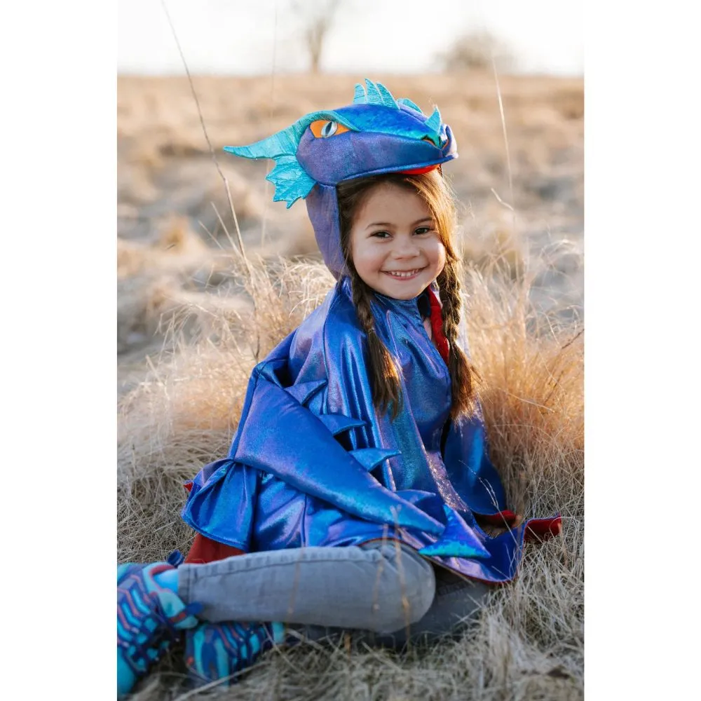 Azure The Metallic Dragon Cape 5-6y