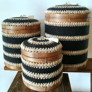 Black Beads, Shells & Bamboo Box Set