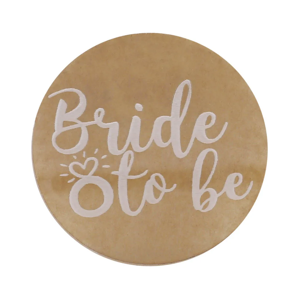 Bride To Be Fondant Stamp Plastic