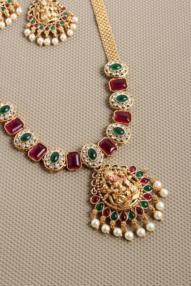 Budgetted Lakshmi Necklace