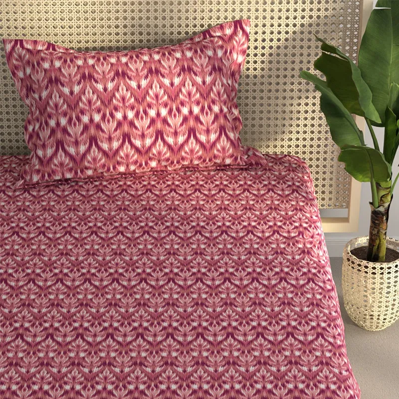 Darcy Floral Bedsheet - Pink