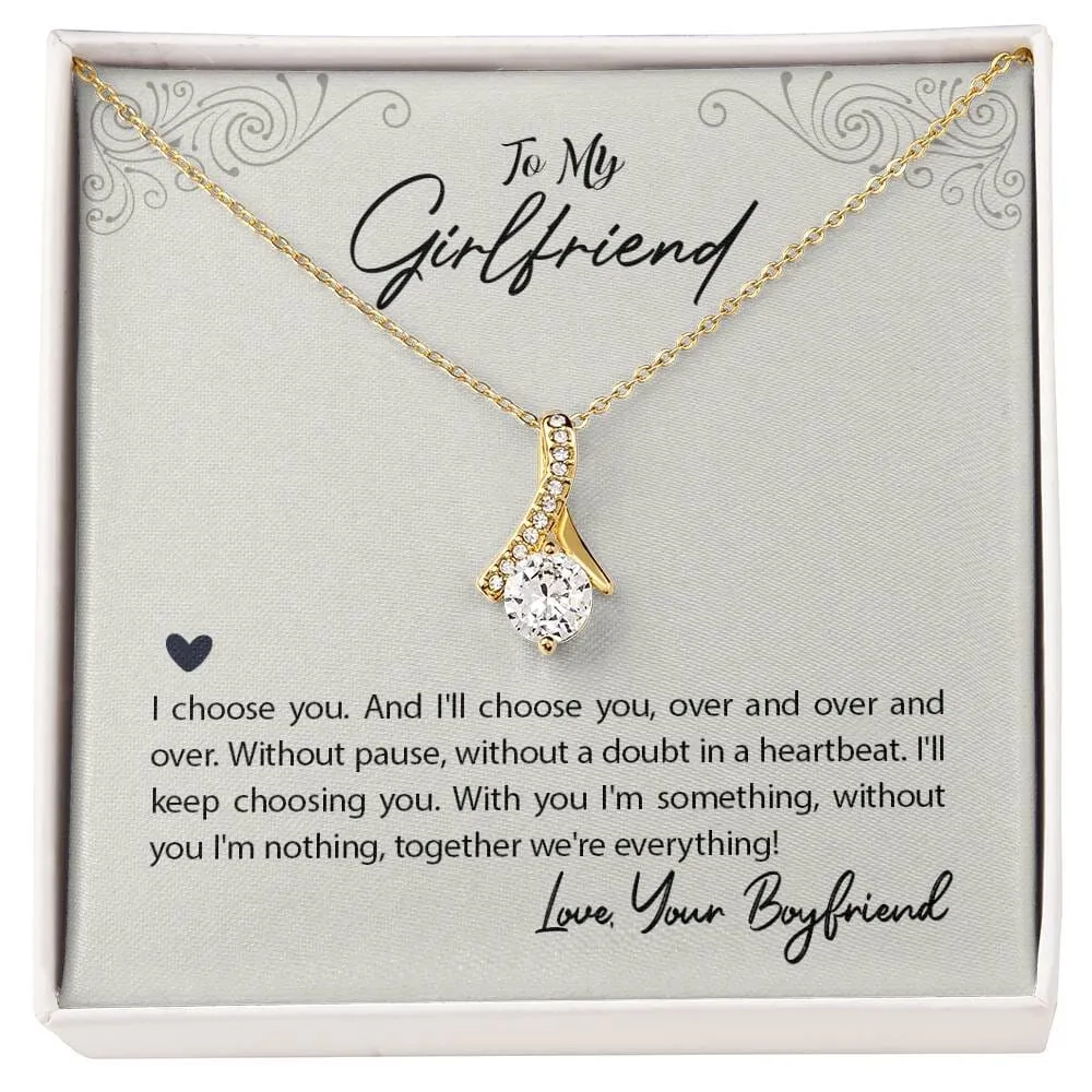 Eternal Love Ribbon Necklace: A Timeless Symbol of Unending Devotion