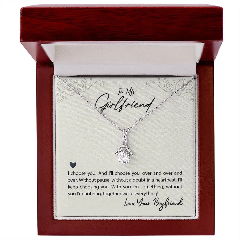 Eternal Love Ribbon Necklace: A Timeless Symbol of Unending Devotion