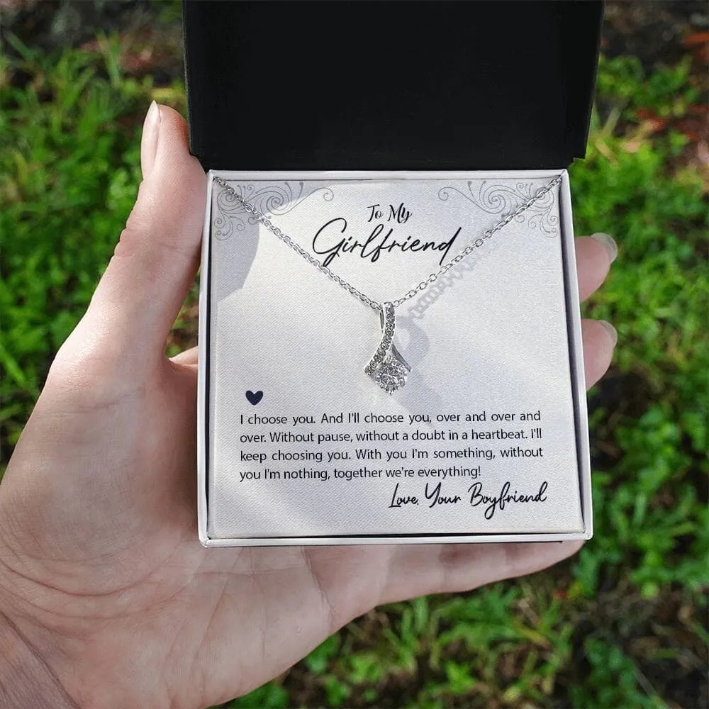 Eternal Love Ribbon Necklace: A Timeless Symbol of Unending Devotion