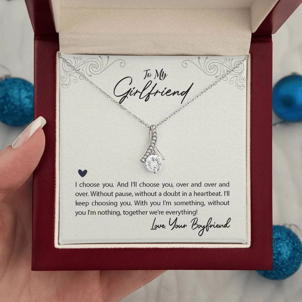 Eternal Love Ribbon Necklace: A Timeless Symbol of Unending Devotion