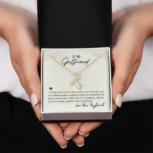 Eternal Love Ribbon Necklace: A Timeless Symbol of Unending Devotion
