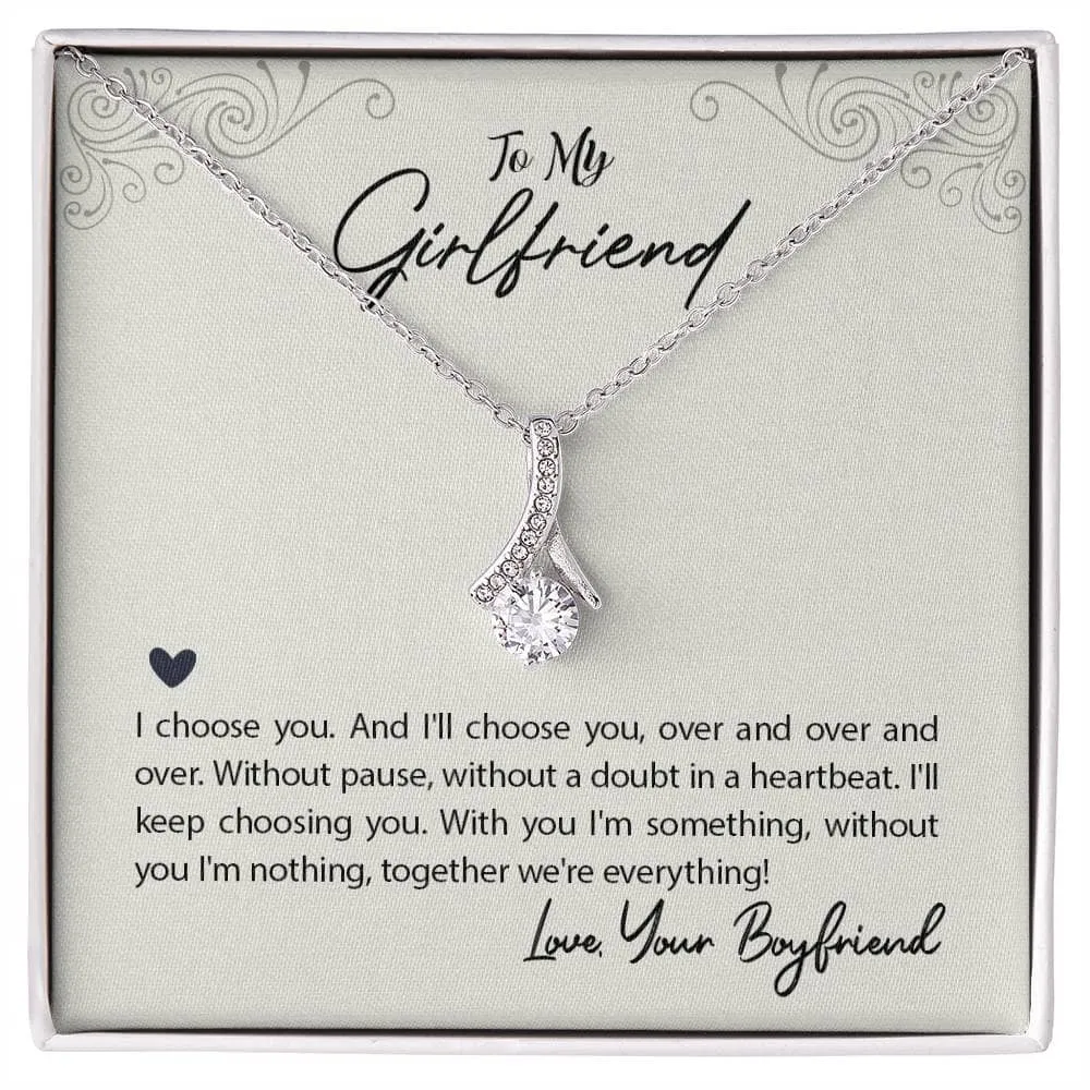 Eternal Love Ribbon Necklace: A Timeless Symbol of Unending Devotion