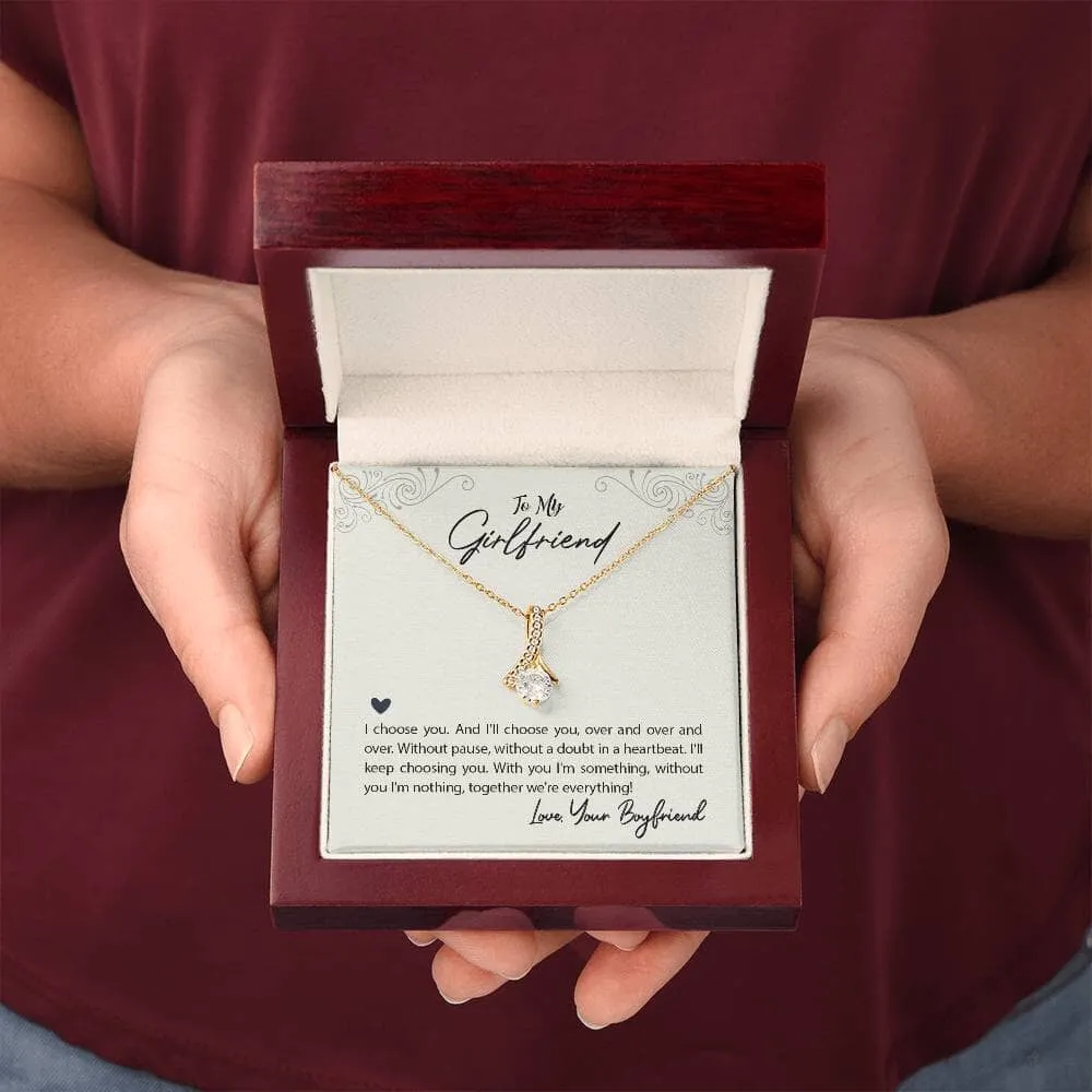 Eternal Love Ribbon Necklace: A Timeless Symbol of Unending Devotion