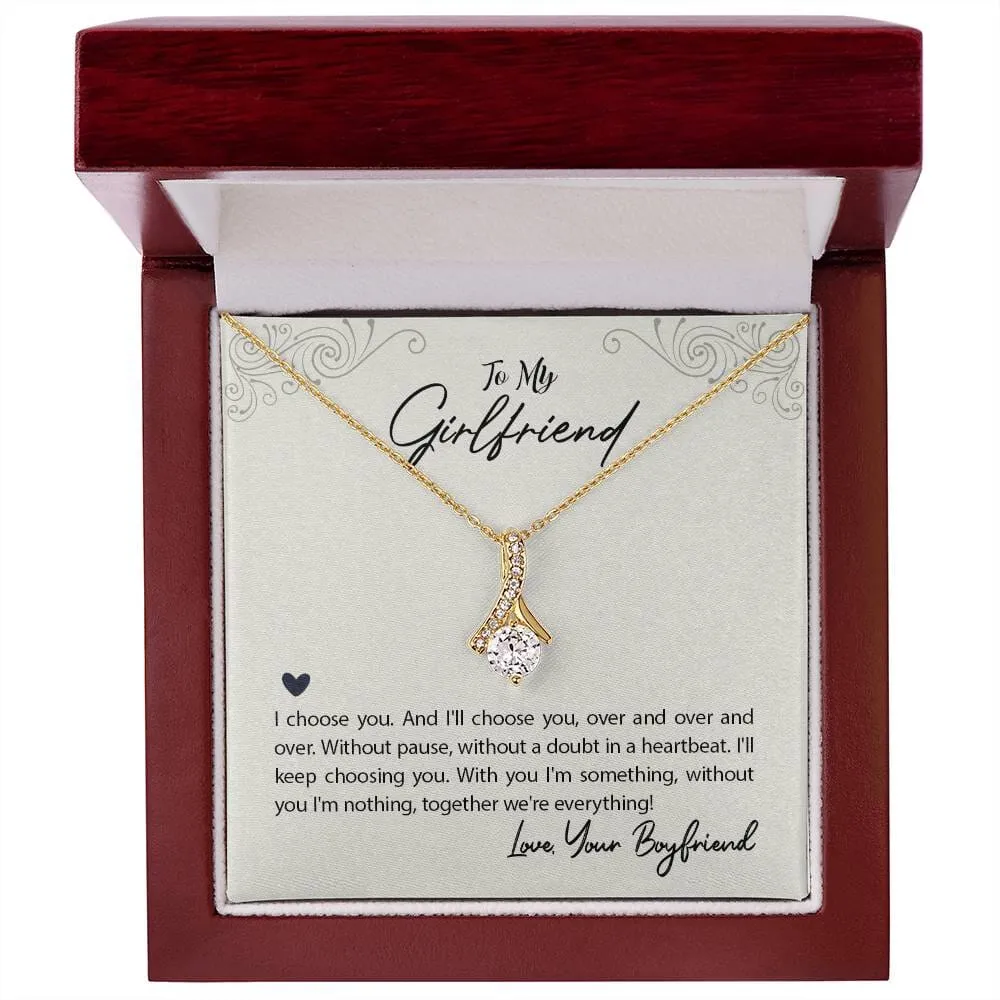 Eternal Love Ribbon Necklace: A Timeless Symbol of Unending Devotion