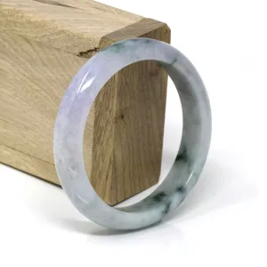 Genuine Burmese Jadeite Jade Bangle Bracelet ( 57.7 mm )#63