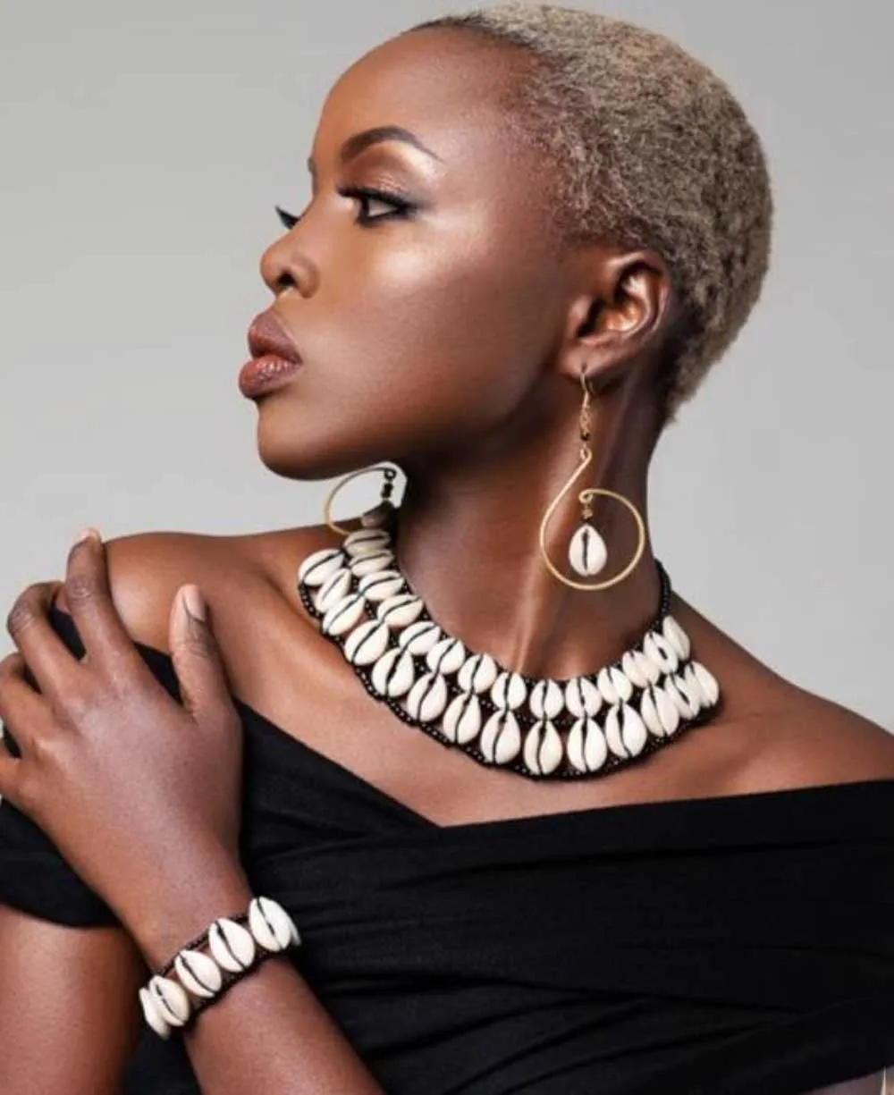 Handcrafted Kenyan Cowrie Shell Necklace