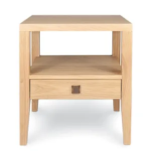 Hara 1 Drawer Accent Table | Oak