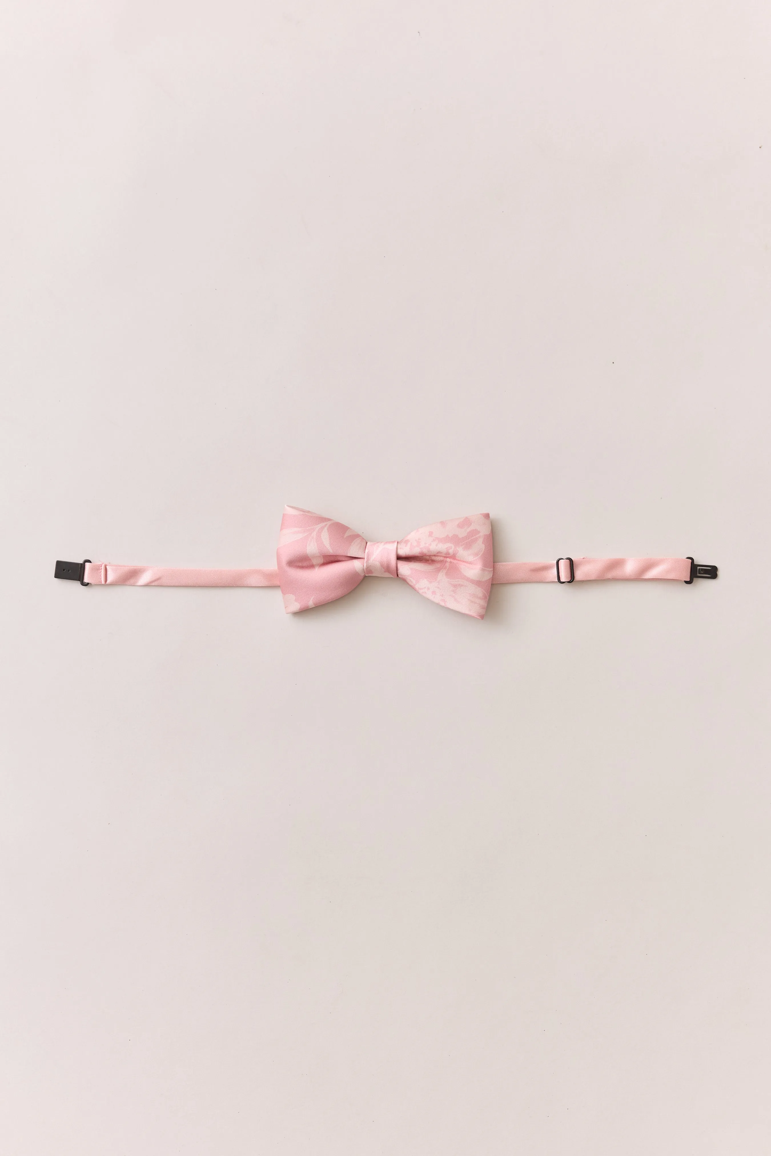 Kids Satin Floral Print Bowtie | Made To Order