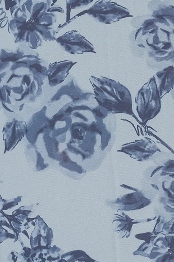 Kids Satin Floral Print Bowtie | Made To Order