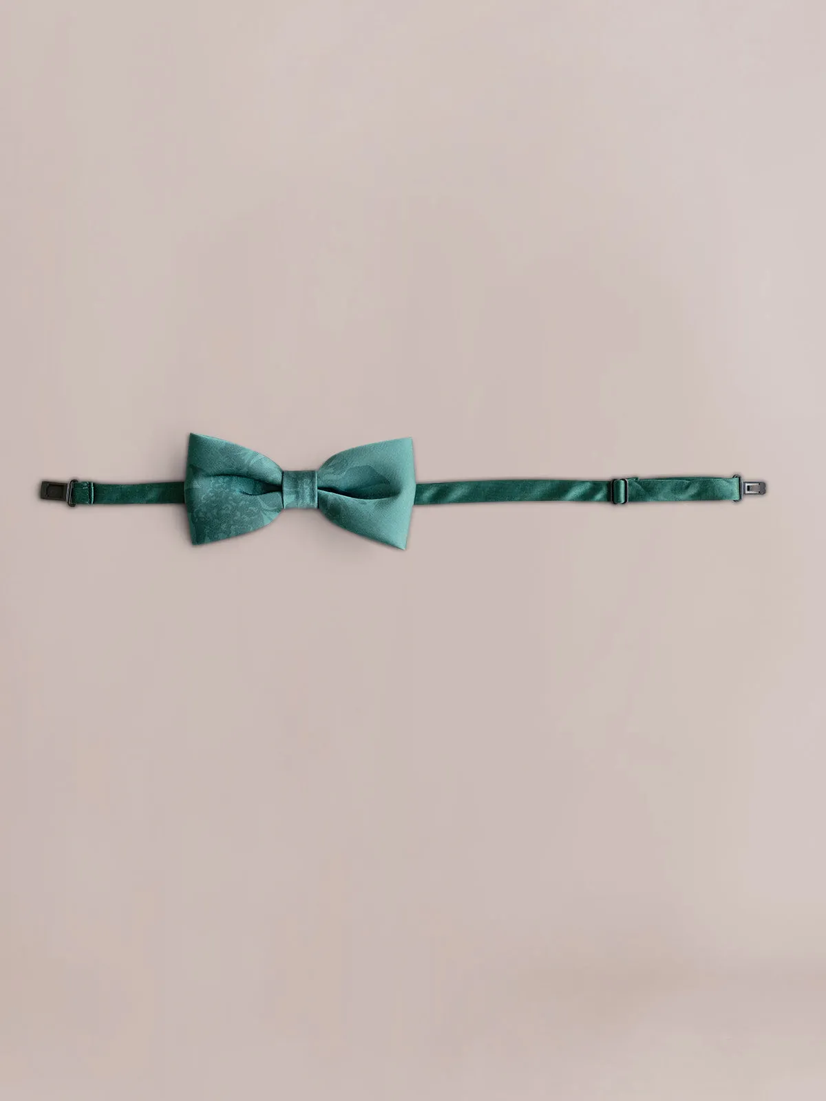 Kids Satin Floral Print Bowtie | Made To Order