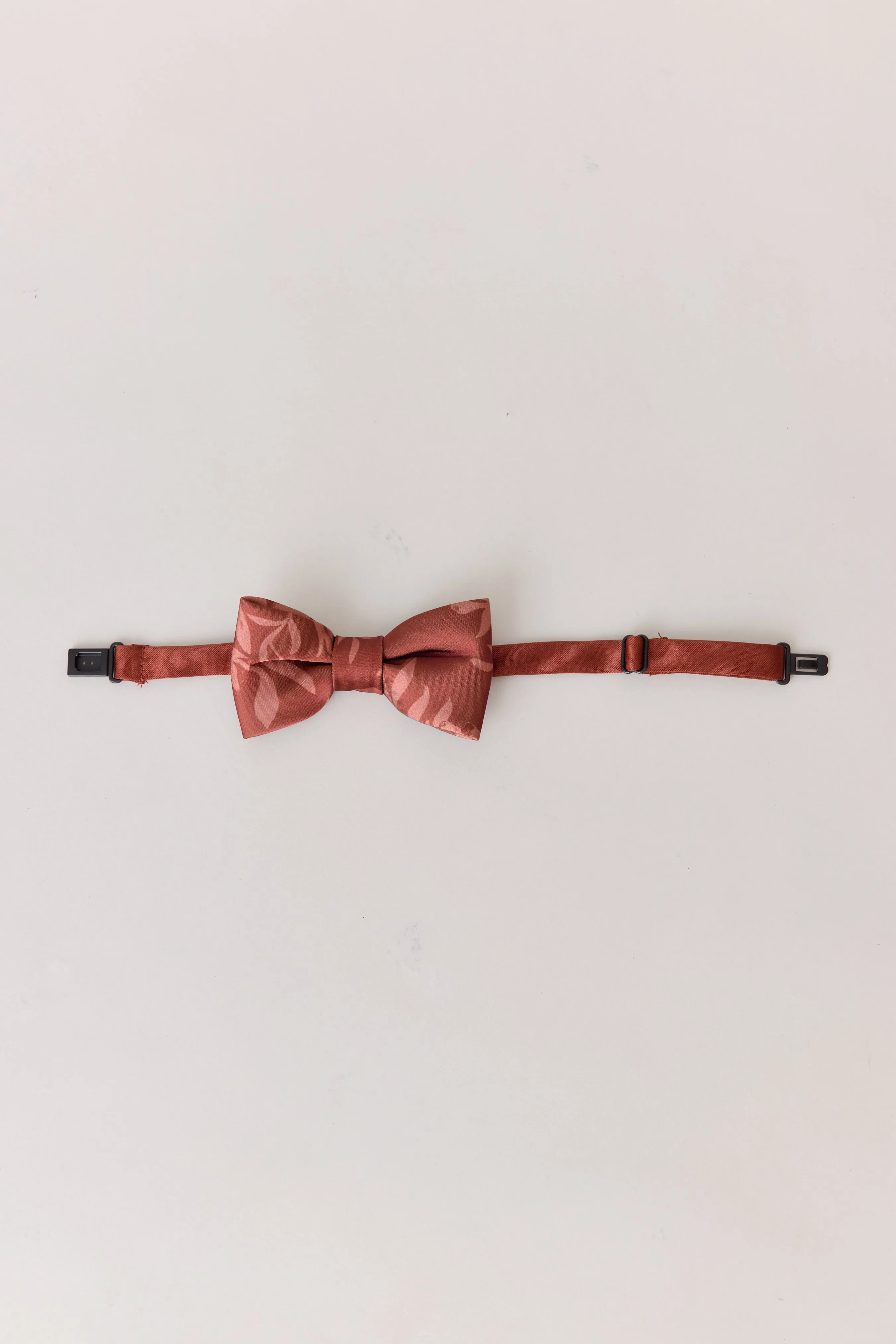 Kids Satin Floral Print Bowtie | Made To Order