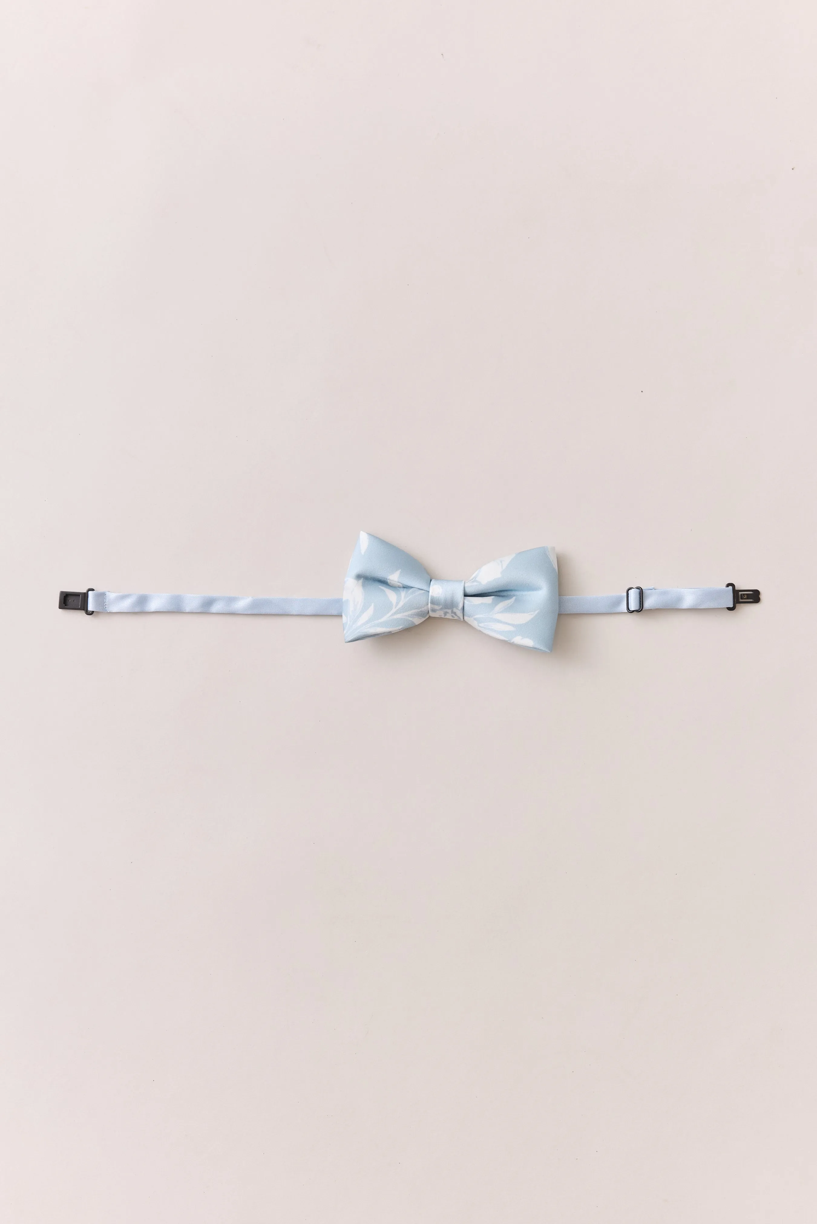 Kids Satin Floral Print Bowtie | Made To Order