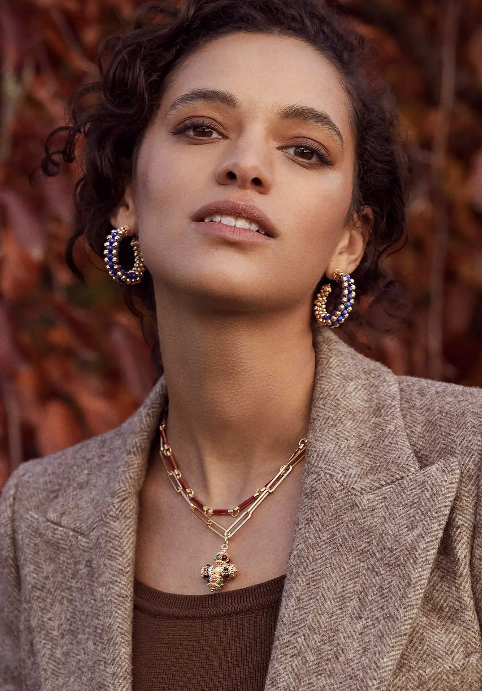 Necklace Carmenta Neck Red