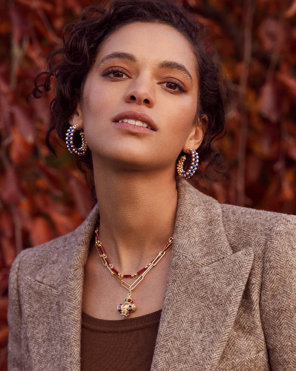 Necklace Carmenta Neck Red