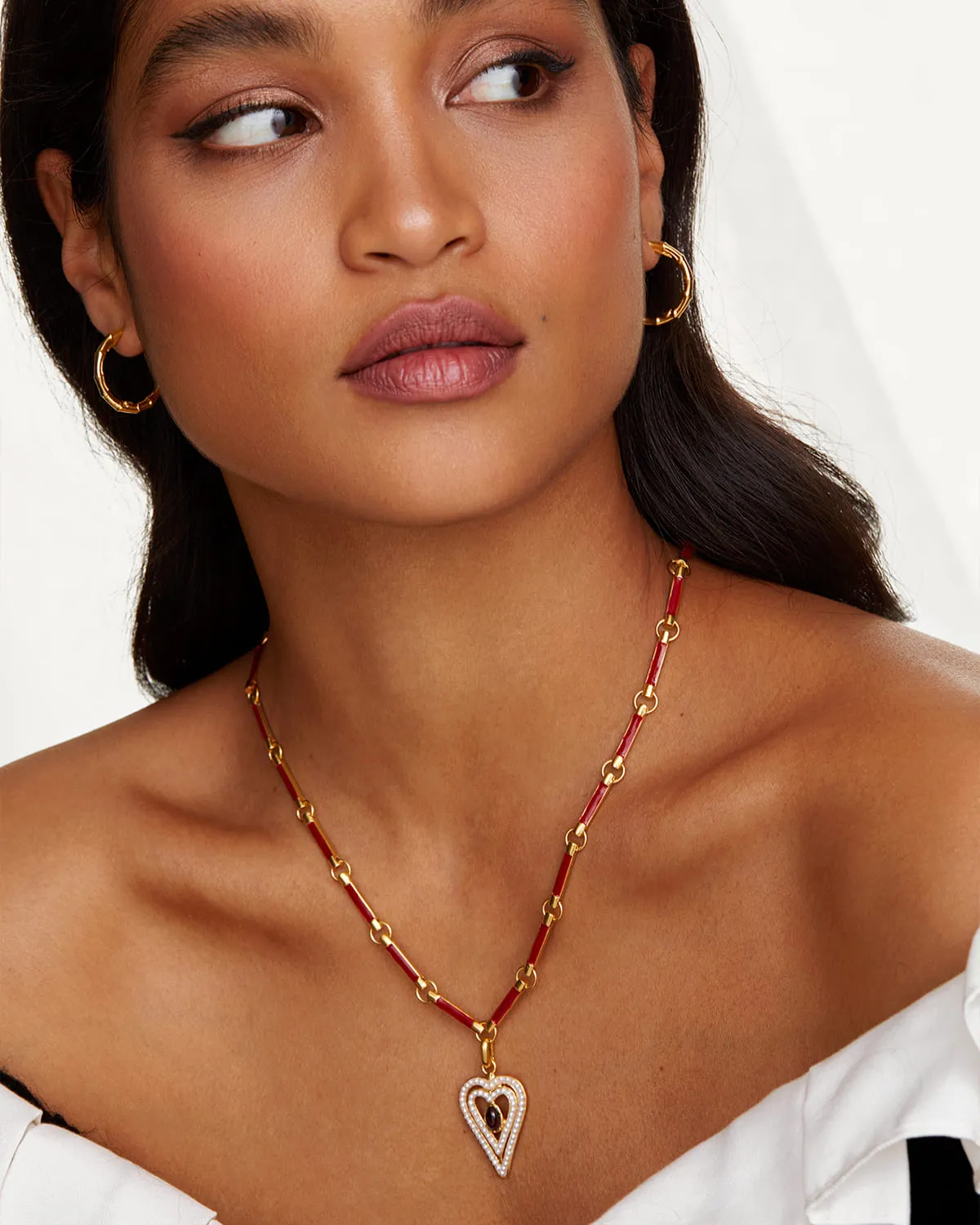 Necklace Carmenta Neck Red