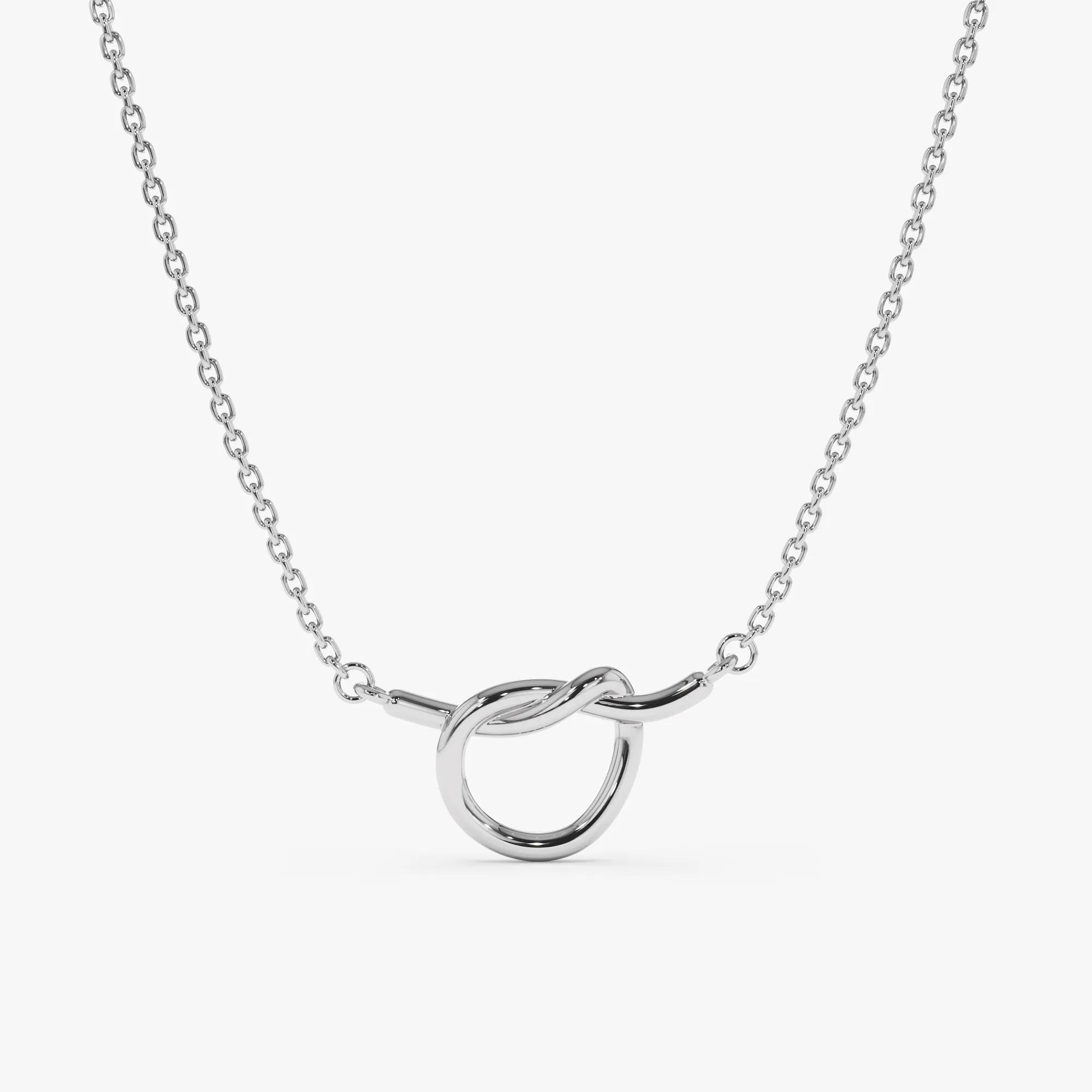 Promise Knot Pendant Necklace, Jenna