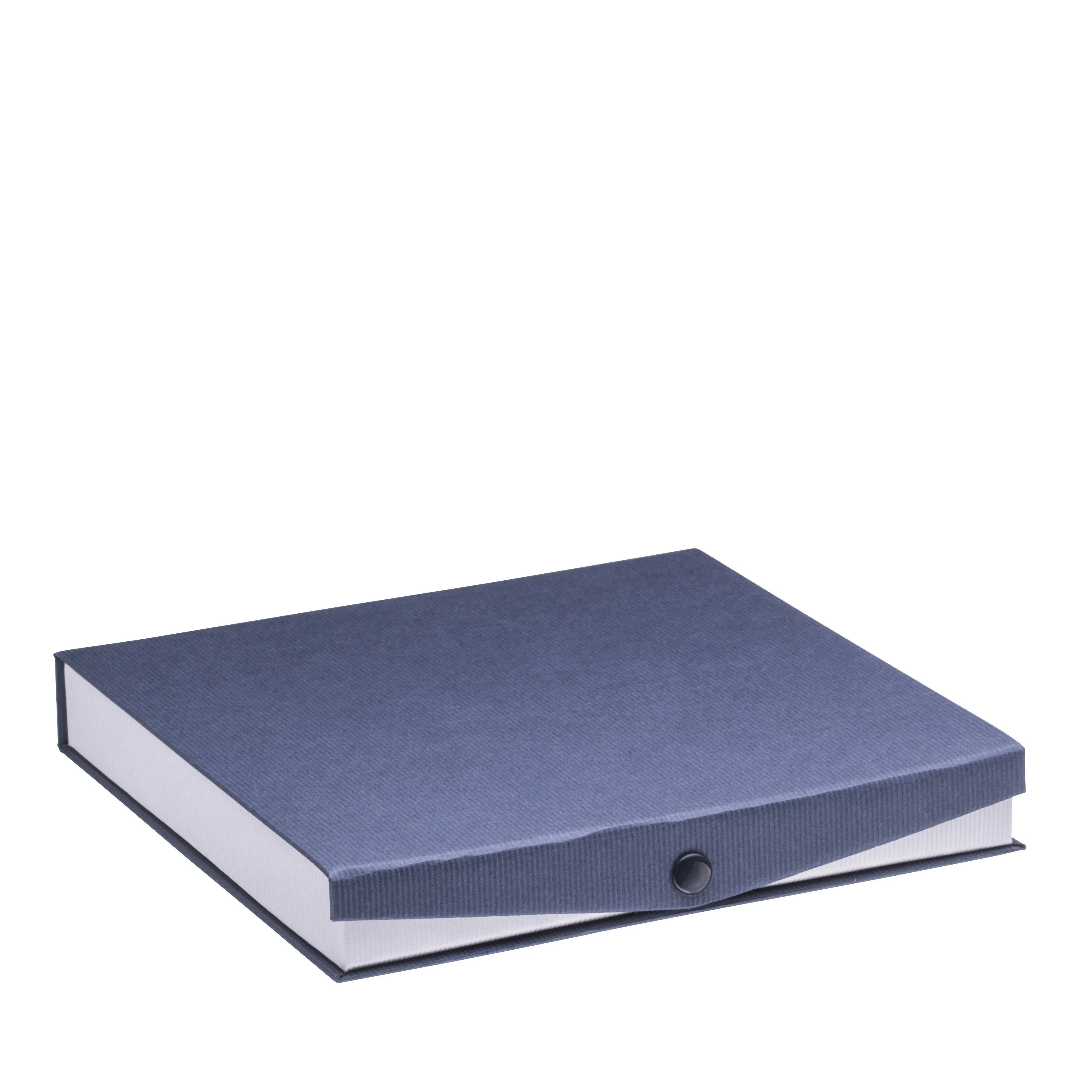Ribbed Paper Snap Necklace Box, Prim Collection