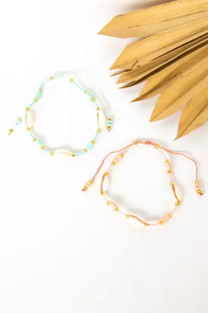 Shoreline Cowrie Shell Bracelet