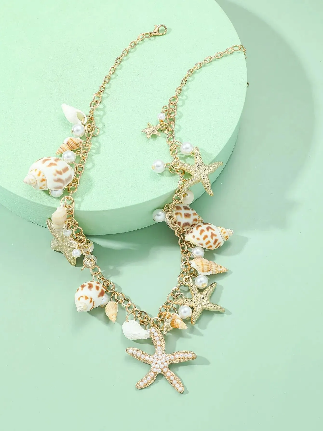 Starfish Pearl Necklace | Exude Elegance and Enchantment
