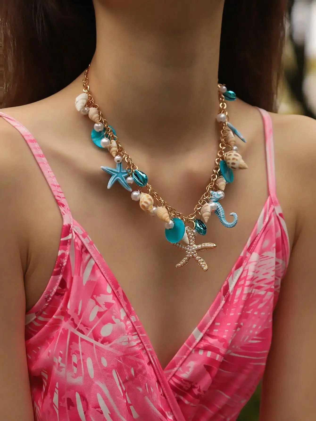 Starfish Pearl Necklace | Exude Elegance and Enchantment