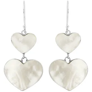 Sweet Hearts Mother of Pearl Earrings