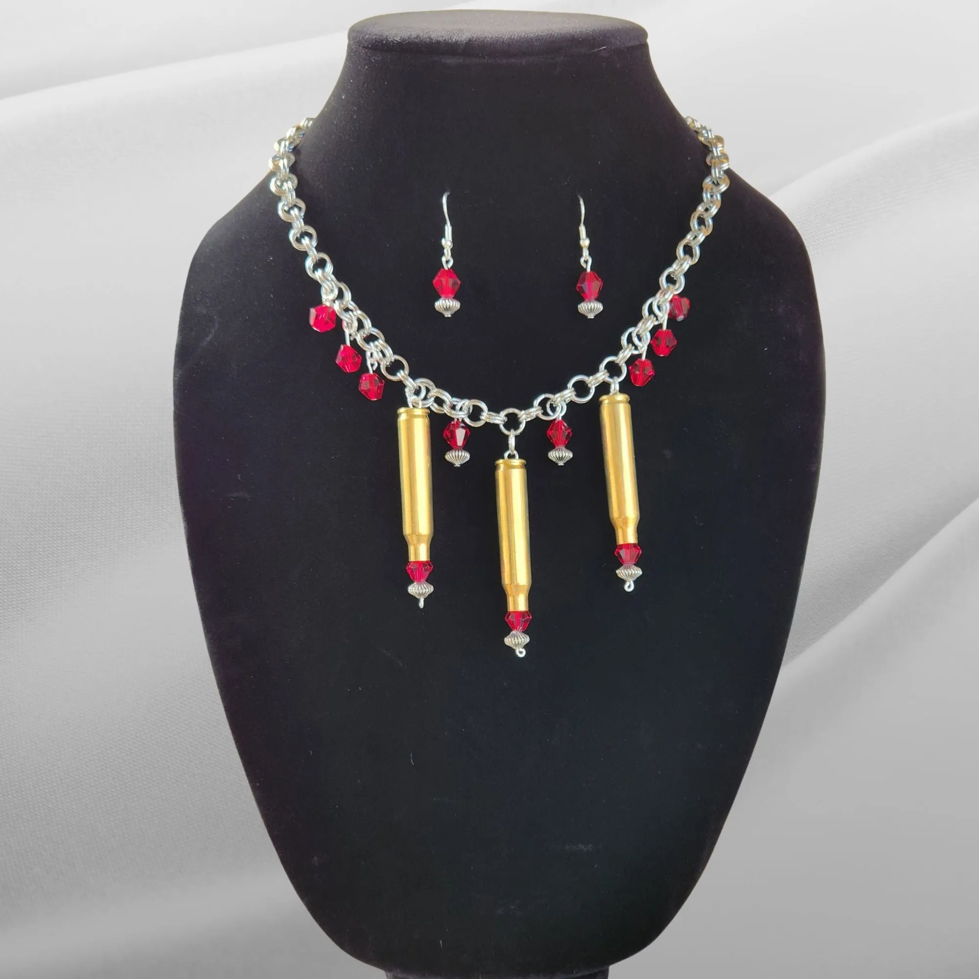 Tactical Elegance Necklace | Red