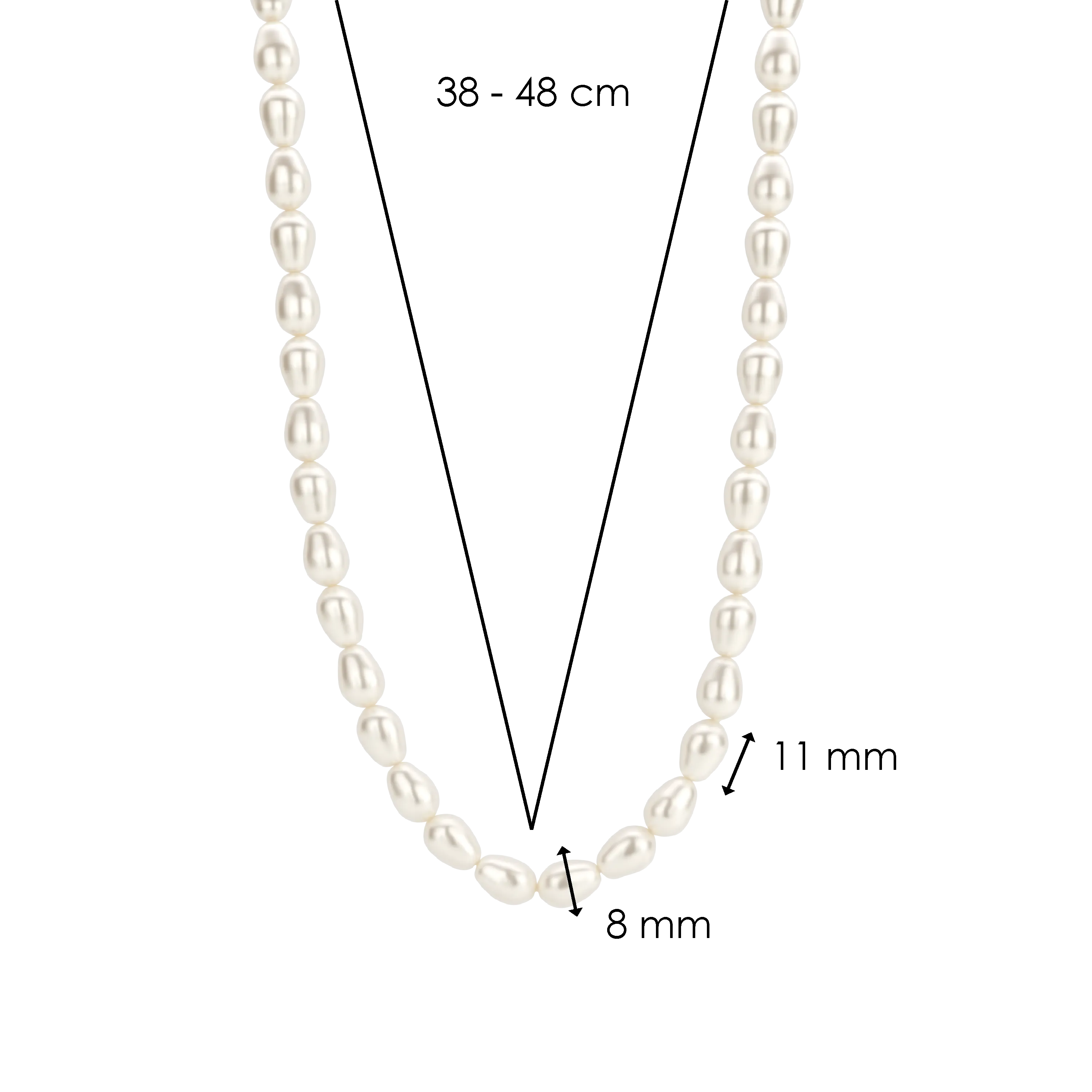 TI SENTO Necklace 3994PW